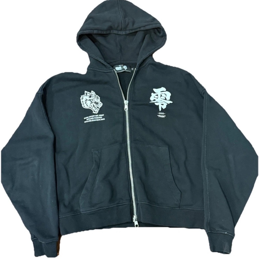 Naruto Shippuden X Darc Sport Medium Cotton Gray Limited Edition Hoodie